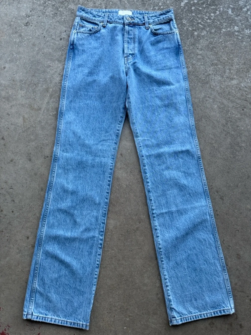 Same THE PERFECT JEAN Button Fly Size 28 x 35 Long Retail 428.00 - Picture 7 of 16